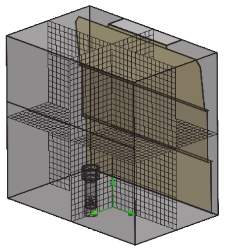 SOLIDWORKS Flow Simulations初始网格