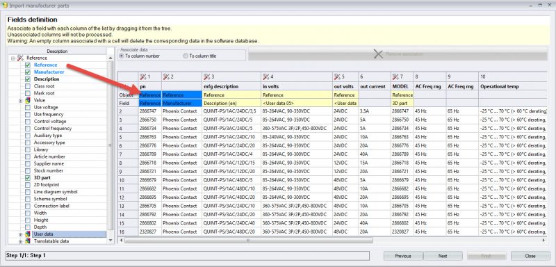 Importing your SOLIDWORKS Schematic data