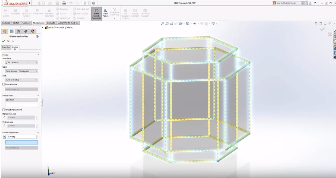 SOLIDWORKS 2019 Weldments