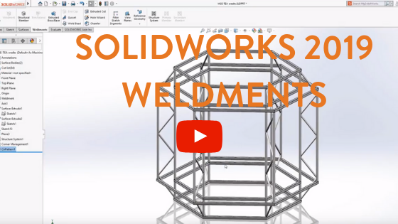 SOLIDWORKS 2019 Weldments