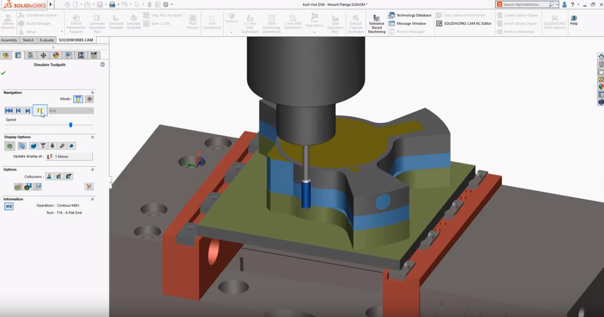 SOLIDWORKS CAM 2019 Milling 