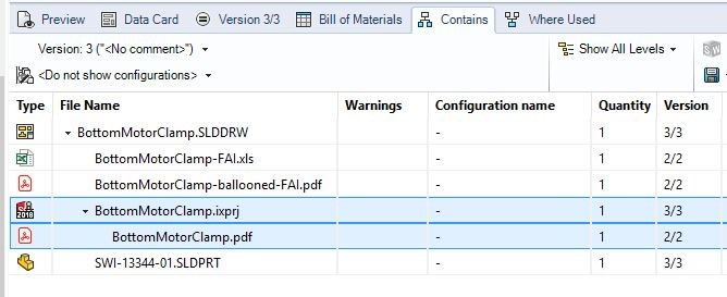 solidworks inspection add file