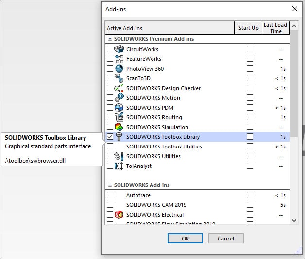 , SOLIDWORKS 2019: Master Modeling with Toolbox Hardware