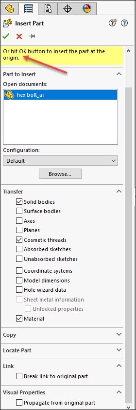 , SOLIDWORKS 2019: Master Modeling with Toolbox Hardware