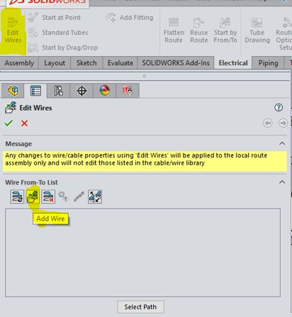 , How to Create a SOLIDWORKS Electrical Route
