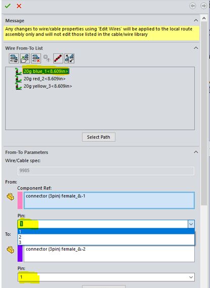 , How to Create a SOLIDWORKS Electrical Route