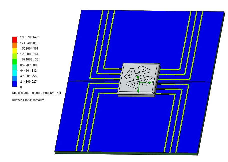 , SOLIDWORKS Flow Simulation: Joule Heating