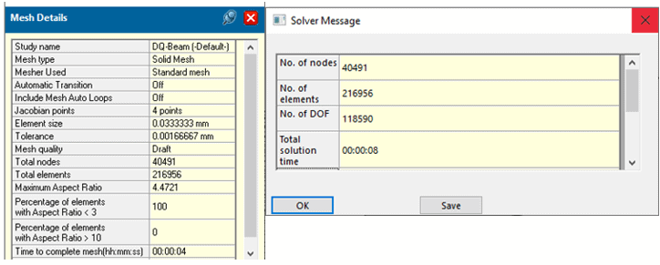 , SOLIDWORKS Simulation: Draft Quality and High Quality Elements &#8211; Part 1