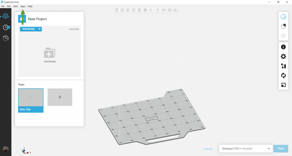, Getting Started with GrabCAD &#8211; Advance FDM Mode