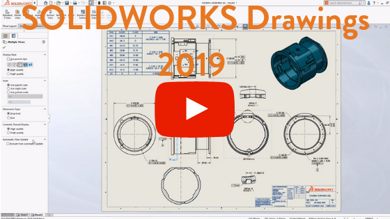 SOLIDWORKS Drawings 2019 video