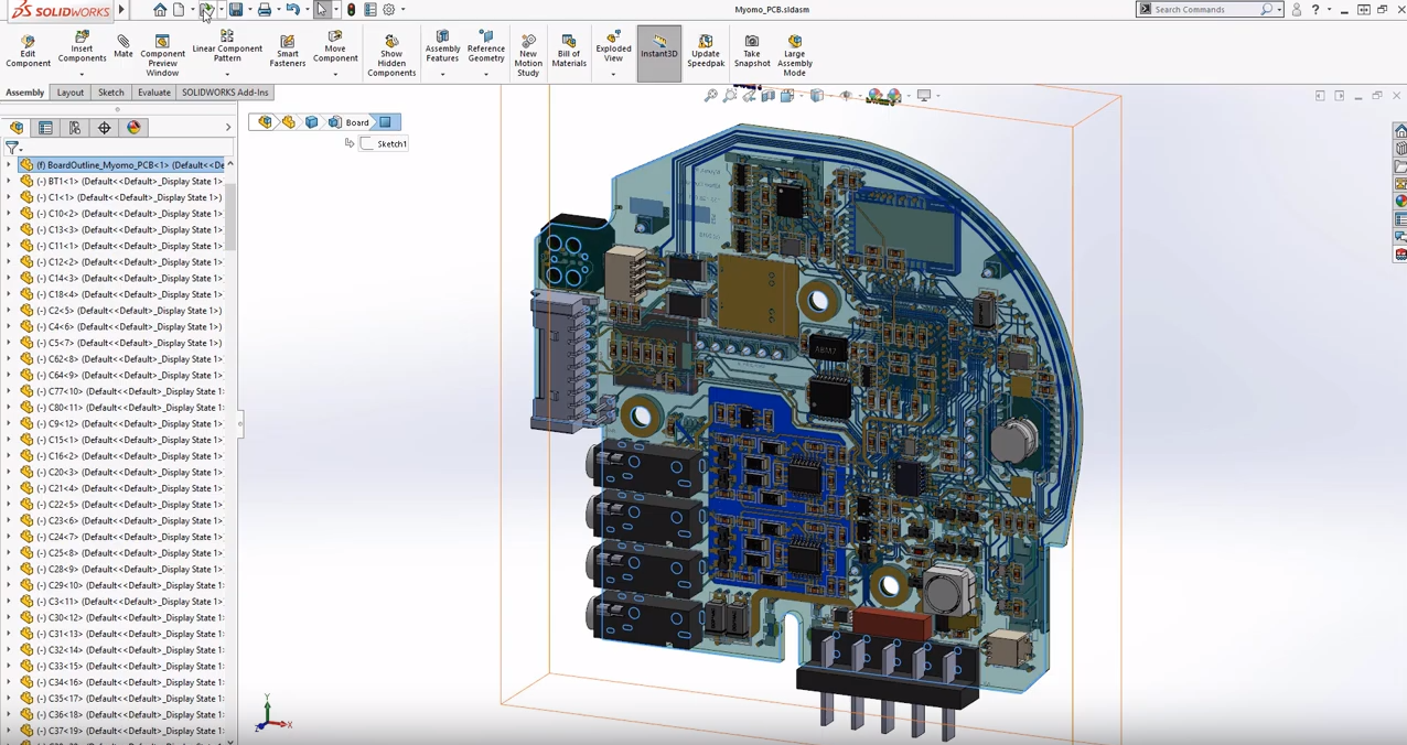 SOLIDWORKS PCB 2019 transparency