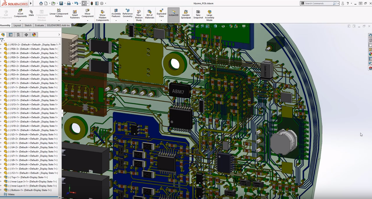 SOLIDWORKS PCB 2019 collaboration