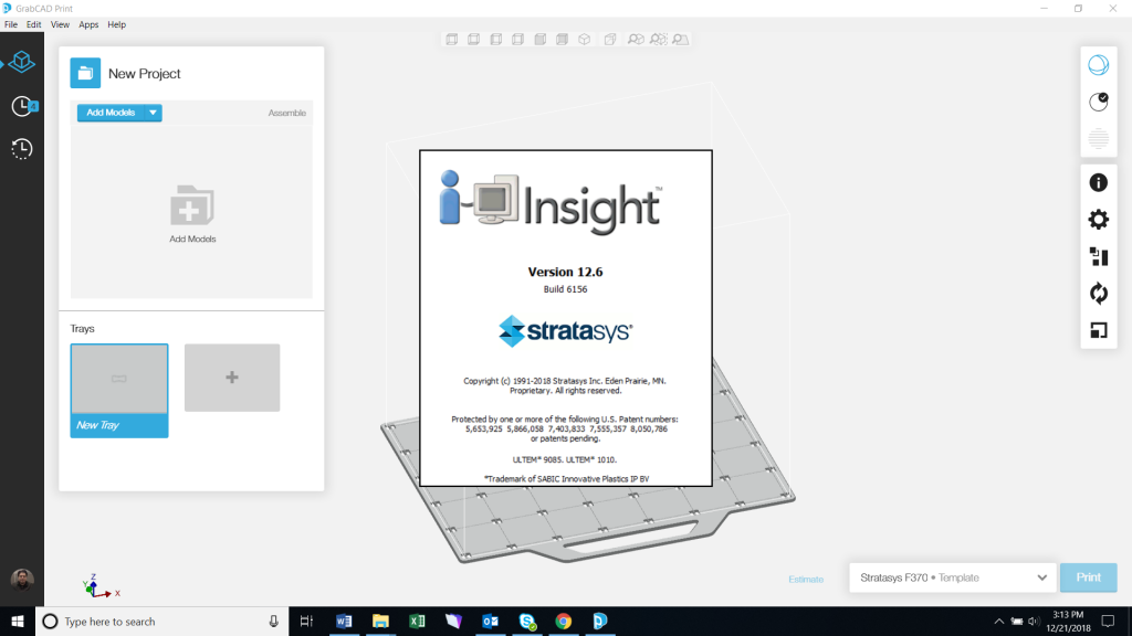 , How to Launch Insight from GrabCAD Print