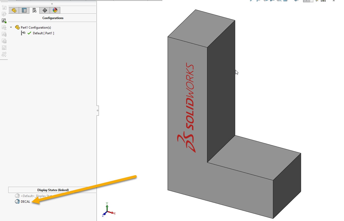 , SOLIDWORKS: Display A Decal On A 2D Drawing With Style