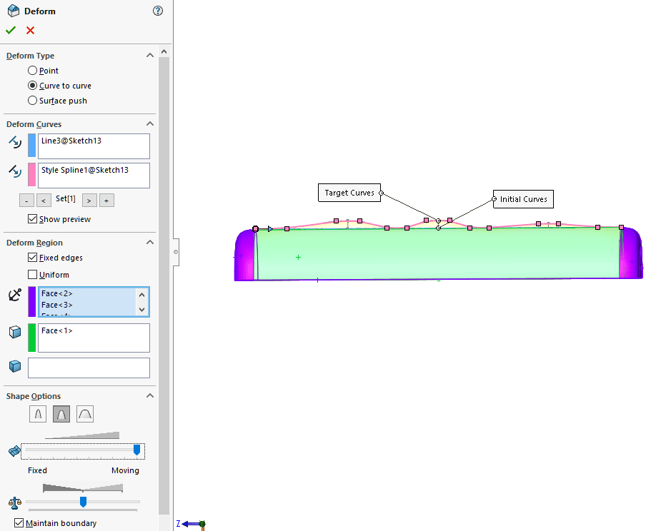 , SOLIDWORKS Deform Tool: Creating an Over-mold