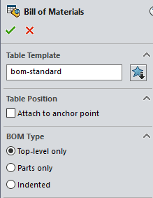 , Promoting Components In a SOLIDWORKS Bill of Materials