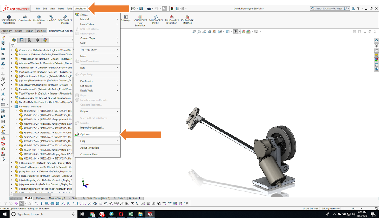 change units in solidworks
