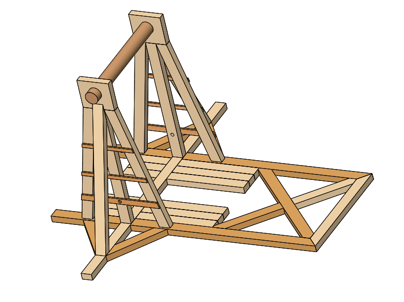 , Simulation Walkthrough: Trebuchet cross beam analysis