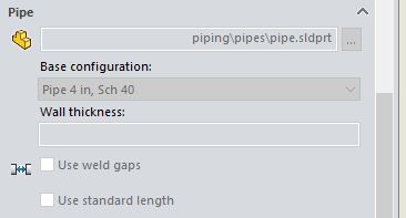 , SOLIDWORKS: Creating Route Specification Templates