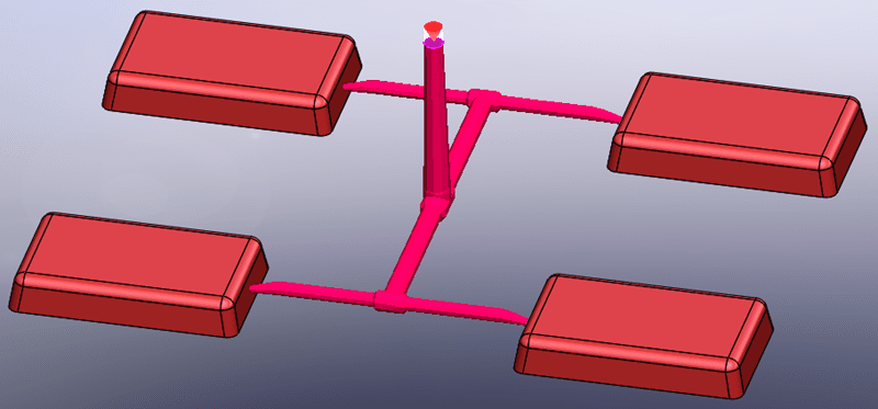 , Symmetry with SOLIDWORKS Plastics