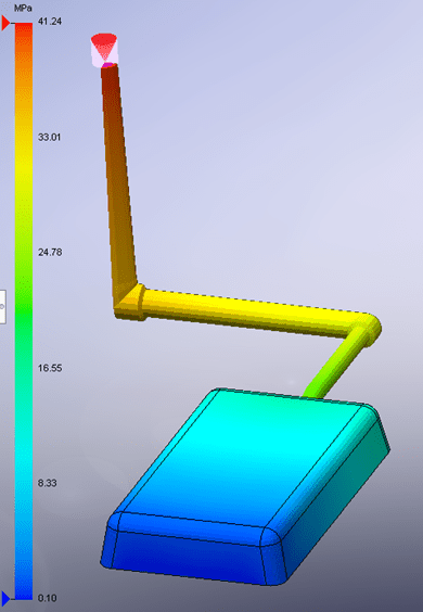 , Symmetry with SOLIDWORKS Plastics