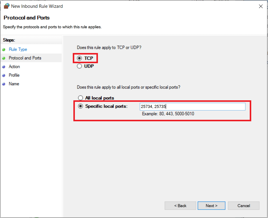 , Using a SOLIDWORKS Network License Manager with Windows Firewall