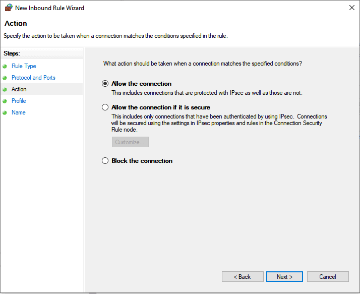 , Using a SOLIDWORKS Network License Manager with Windows Firewall