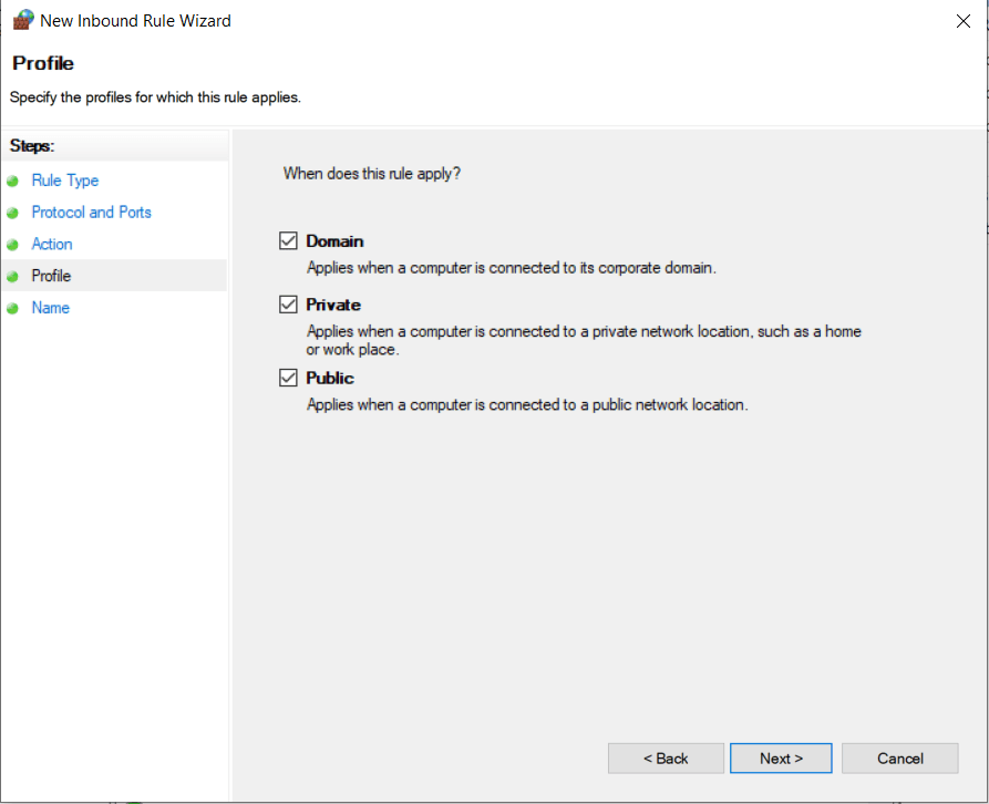 , Using a SOLIDWORKS Network License Manager with Windows Firewall