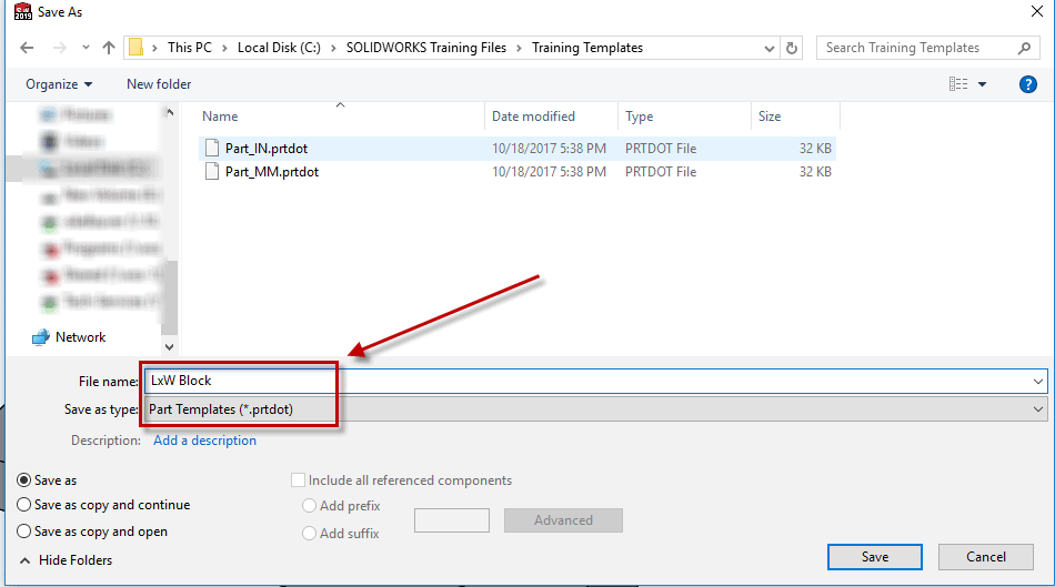 , SOLIDWORKS: Part Templates to Give You a Head Start