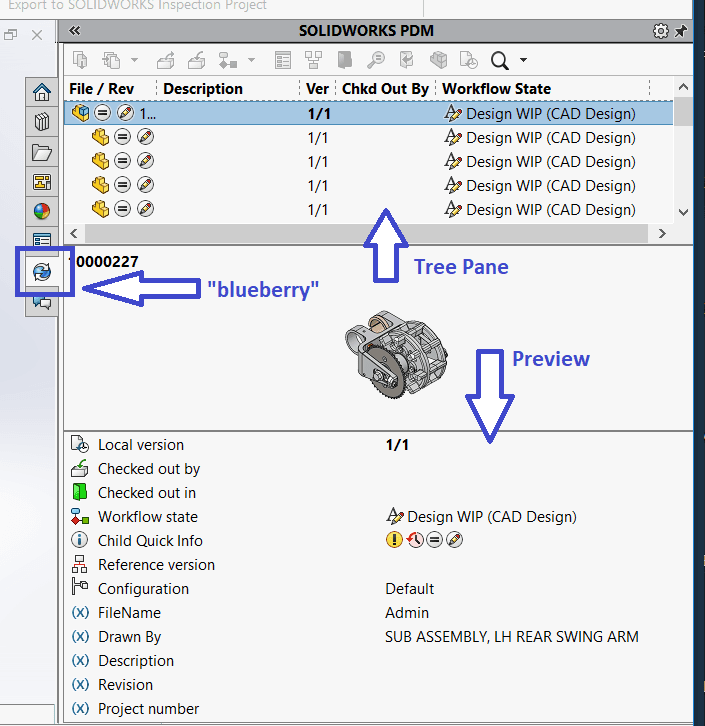 pdm add-in user interface