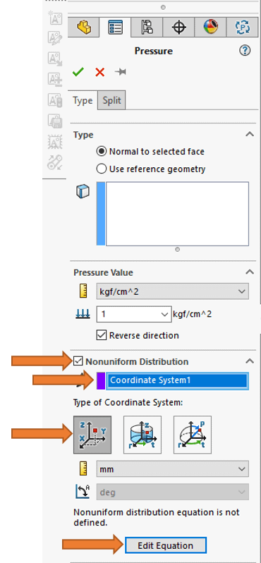 SOLIDWORKS Simulation tutorial Nonuniform Distribution