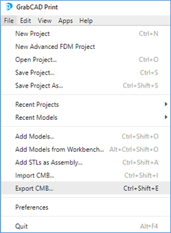 , Using the CMB file format with GrabCAD Print &#8211; Part 1