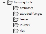 , SOLIDWORKS: Creating and Saving Custom Sheet Metal Forming Tools