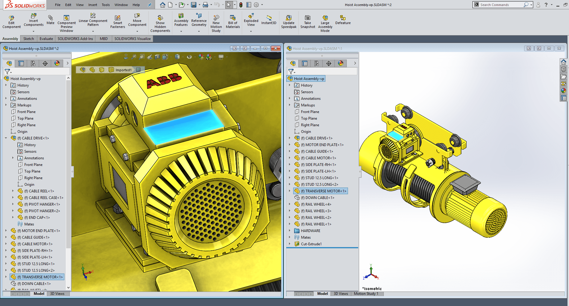 , SOLIDWORKS:  Viewports and Multiple Windows