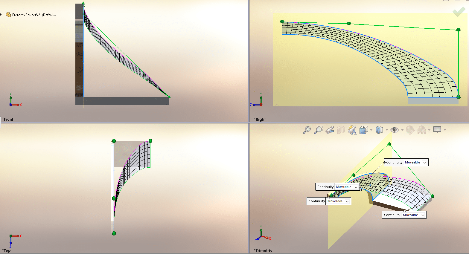 , Using the Freeform Tool for Real Design