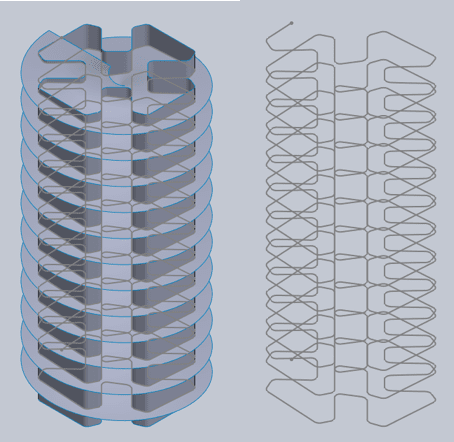, SOLIDWORKS Helical Parts Don’t Have to Be Round