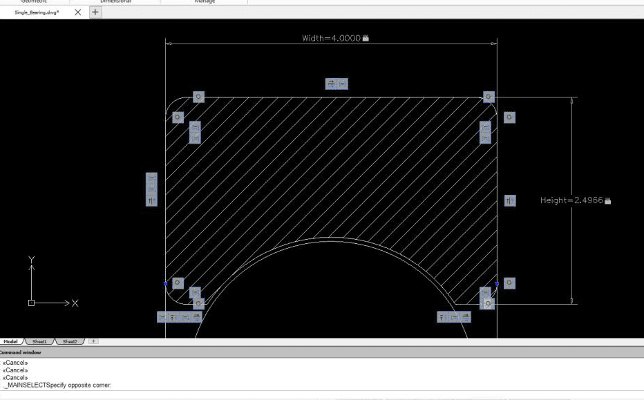 , What’s New: DraftSight 2019 – 2D Constraints