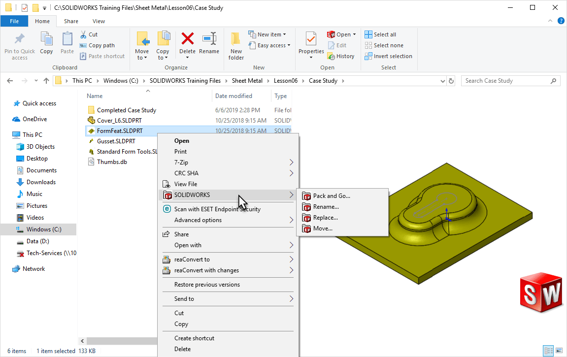 , SOLIDWORKS Submenu is missing!
