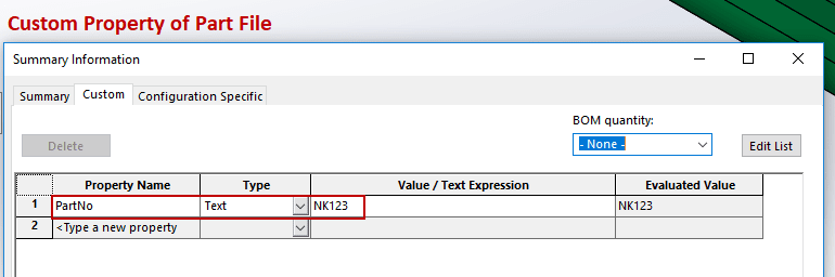 , Adding Custom Details to Balloons in SOLIDWORKS Drawings