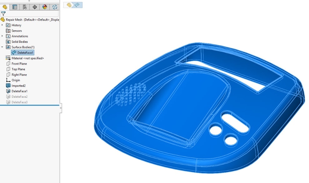 , Holes In Your Model? No Worries with SOLIDWORKS Plastics