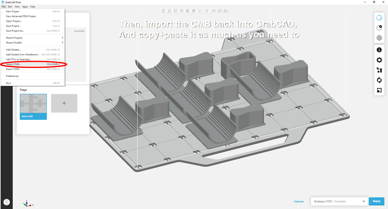 TPU 3D printing purge tower