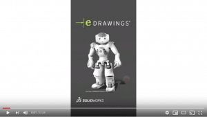 This video goes through a quick show of eDrawings Mobile for Android.