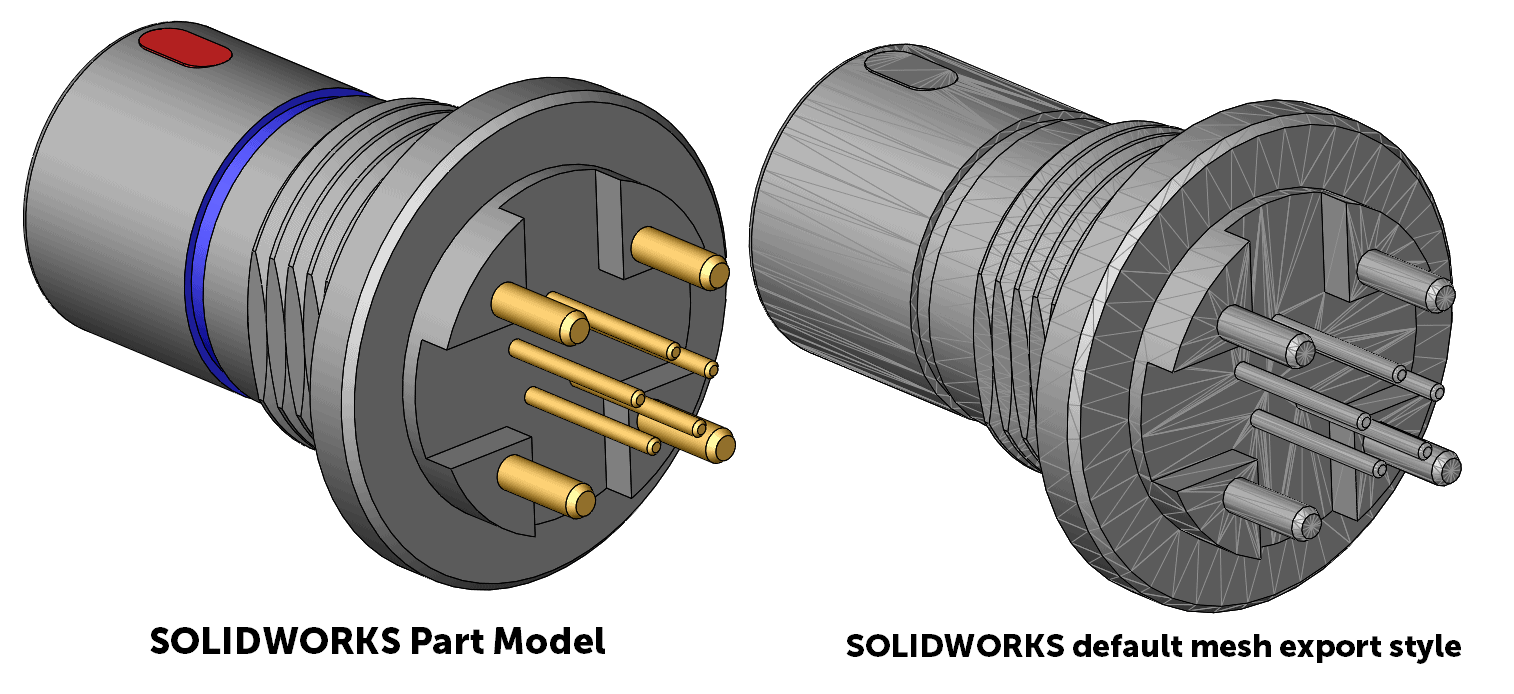 , How to get your SOLIDWORKS models ready for a quad patch mesh export