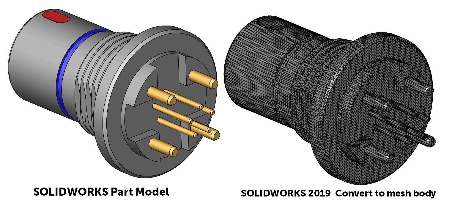 , How to get your SOLIDWORKS models ready for a quad patch mesh export