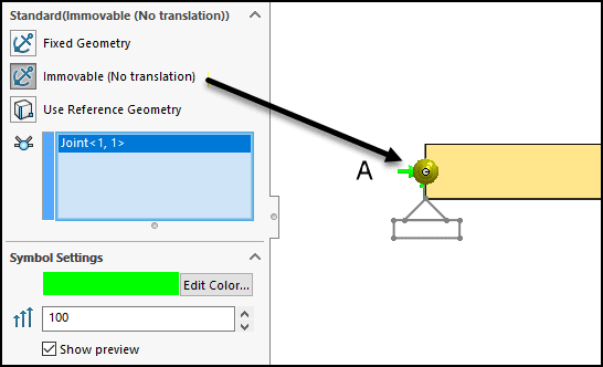 beam element end nodes