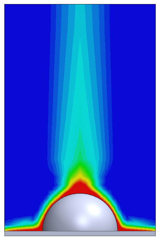 , Hot Air Goes Up, Right? Confirmed With SOLIDWORKS Flow Simulation