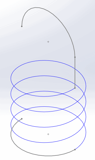 , Spring Ends in SOLIDWORKS