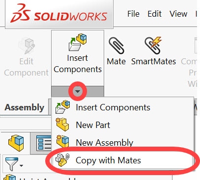 , SOLIDWORKS: Copy With Mates To Get It Done FAST!