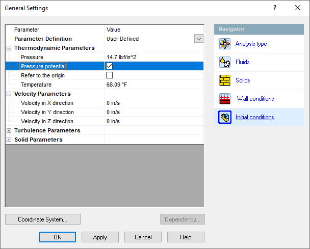 , SOLIDWORKS Flow Simulation: Calculation of Hydrostatic Pressure