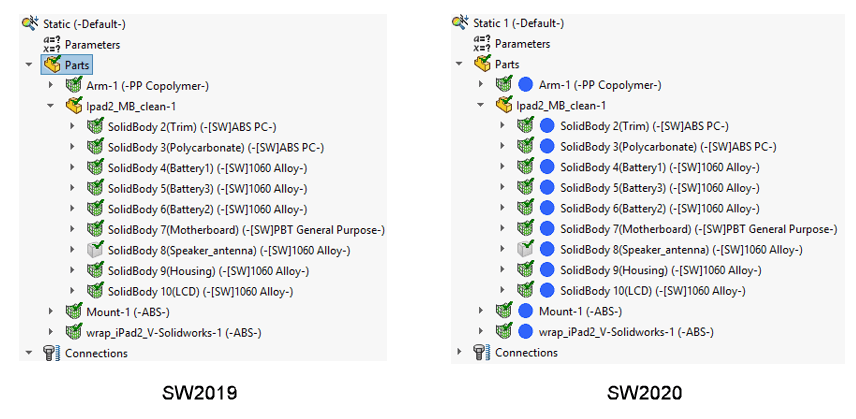 , SOLIDWORKS 2020 What’s New – Draft and High Quality Mesh Definition